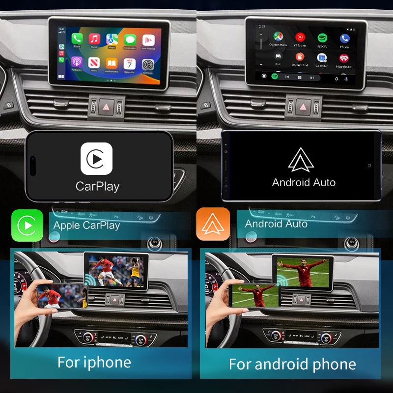 Audi Q5/Q5L  2010-2020 Wireless Apple CarPlay Android Auto Mirror Link AirPlay Navigation GPS AUTMADQ5L