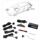 Sensori di parcheggio universali kit 4 pezzi nero/argento  AUTMSPS1