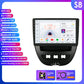 Peugeot 107 Toyota Aygo Citroen C1 9" Android 14 Carplay Android auto wireless wifi bt gps 4g  AUTMH3FI