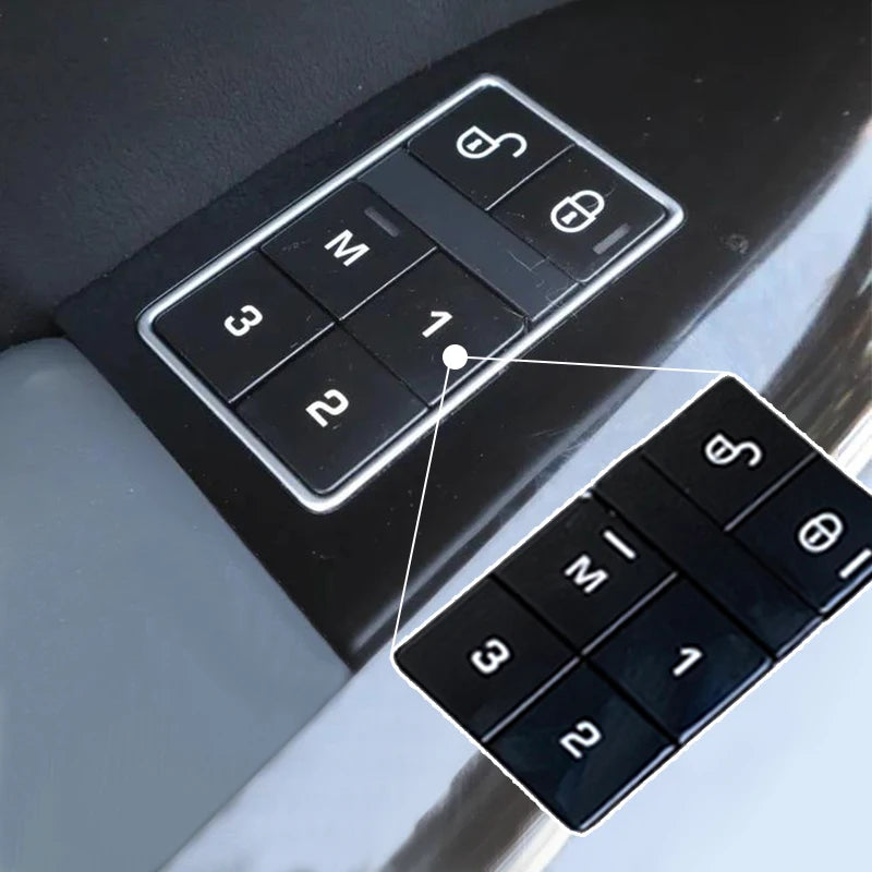 Land Rover Range Rover Vogue/Sport/Discovery 5 2013-2019 Pulsante A Cristalli Liquidi ,Interruttore Alzacristalli elettrici, Controllo e Sollevamento AUTMPPSCER