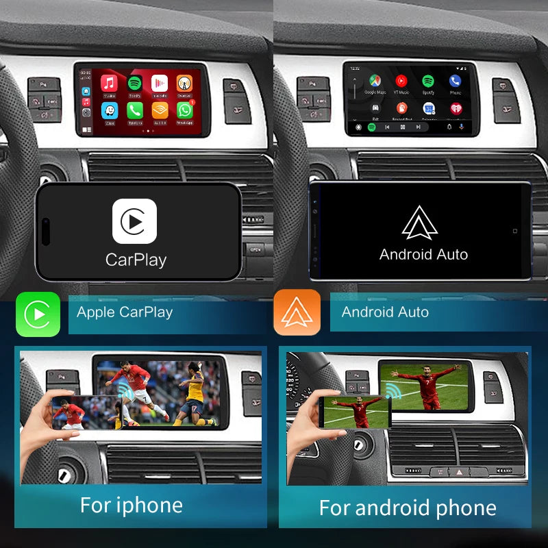 Audi Q7 2010-2015 Wireless Apple CarPlay Android Auto  Mirror Link AirPlay Navigation AUTMADIQ7