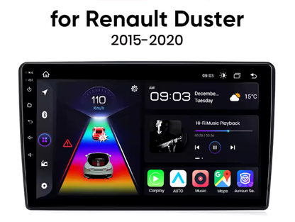Dacia Duster 2015-2018 9" Android 12 carplay android auto wifi gps  AUTMSDT1