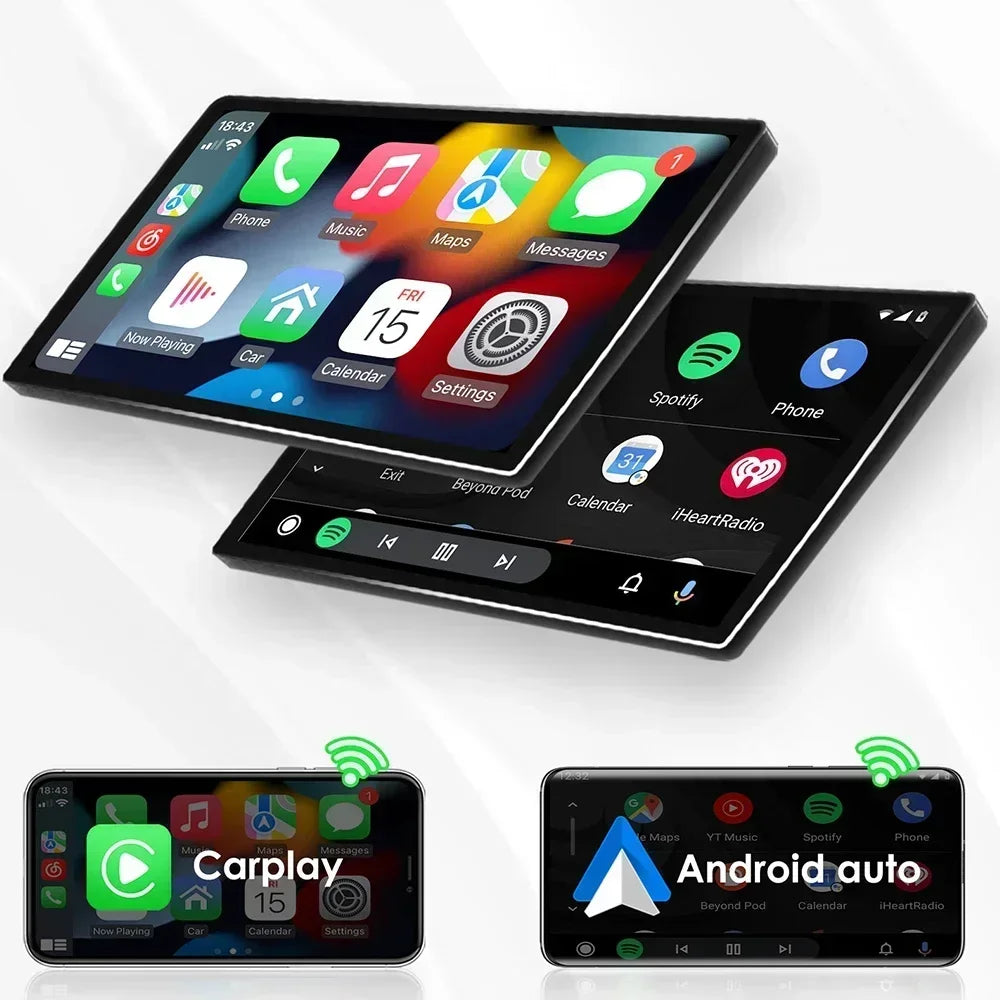 Fiat 500 2007 - 2015 7" Android 14 Carplay Android auto wireless wifi bt gps 4g  AUTM7QGL