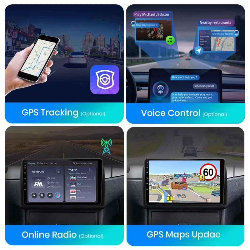 Seat Leon MK3 5F 2012 - 2020 Ibiza 2016 Wireless Carplay Android Auto Radio rds wifi gps bt  Car Multimedia DSP  autoradio AUTMSEATLI2