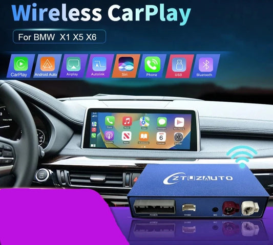 BMW X5 F15 X6 F16 X1 F48 NBT/EVO System 2014-2020 Wireless CarPlay Android Mirror Link AirPlay Autolink Navi AUTMBWXFNT