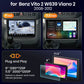 Mercedes Benz Vito 2 W639 Viano 2 2003-2015 9"  Wireless CarPlay Android Auto Wireless Radio rds   4G WiFi GPS bluetooth   AUTMRXYE
