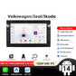 VW Golf 4 Passat POLO Transport T5 Multivan Seat Jetta 7" Android 14 Carplay Android auto wireless wifi bt gps 4g AUTMY82N