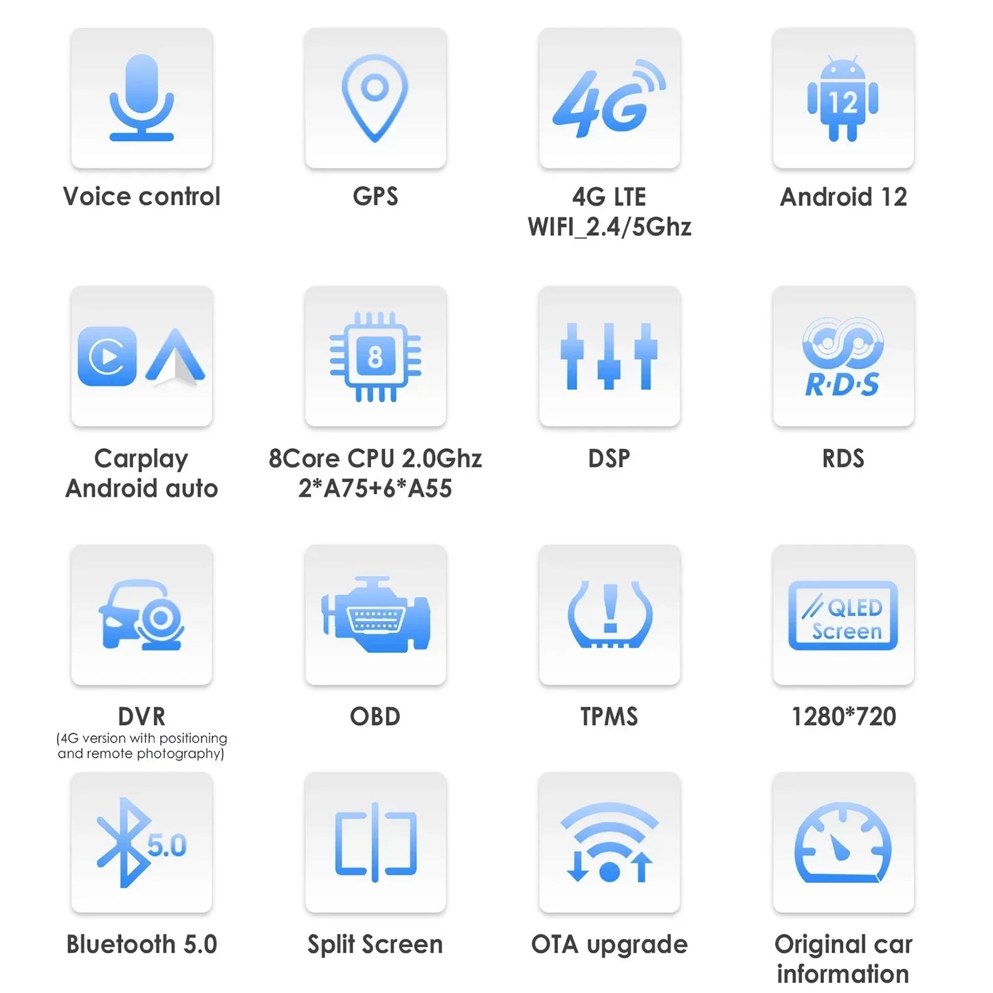 BMW 5 E39 E53 X5 1995-2006 9" Android 14 Carplay Android auto wireless wifi bt gps 4g  AUTM4O3C