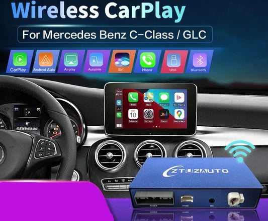 Mercedes Benz C-Class W205 / GLC 2015-2018 Wireless CarPlay  ,  Android Auto  Mirror Link AirPlay Car Play  Navigations AUTMCGLC1