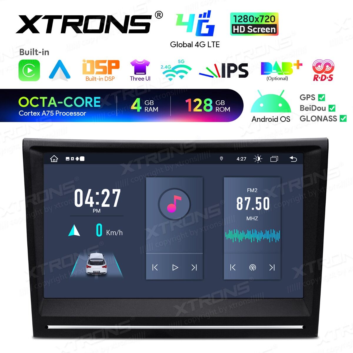 Porsche 911 /Cayman /Boxter 2005-2012 8" HD Android 14 Octacore  4/128 GB   Wireless CarPlay Android auto wifi bt GPS Radio IAH84CMPL
