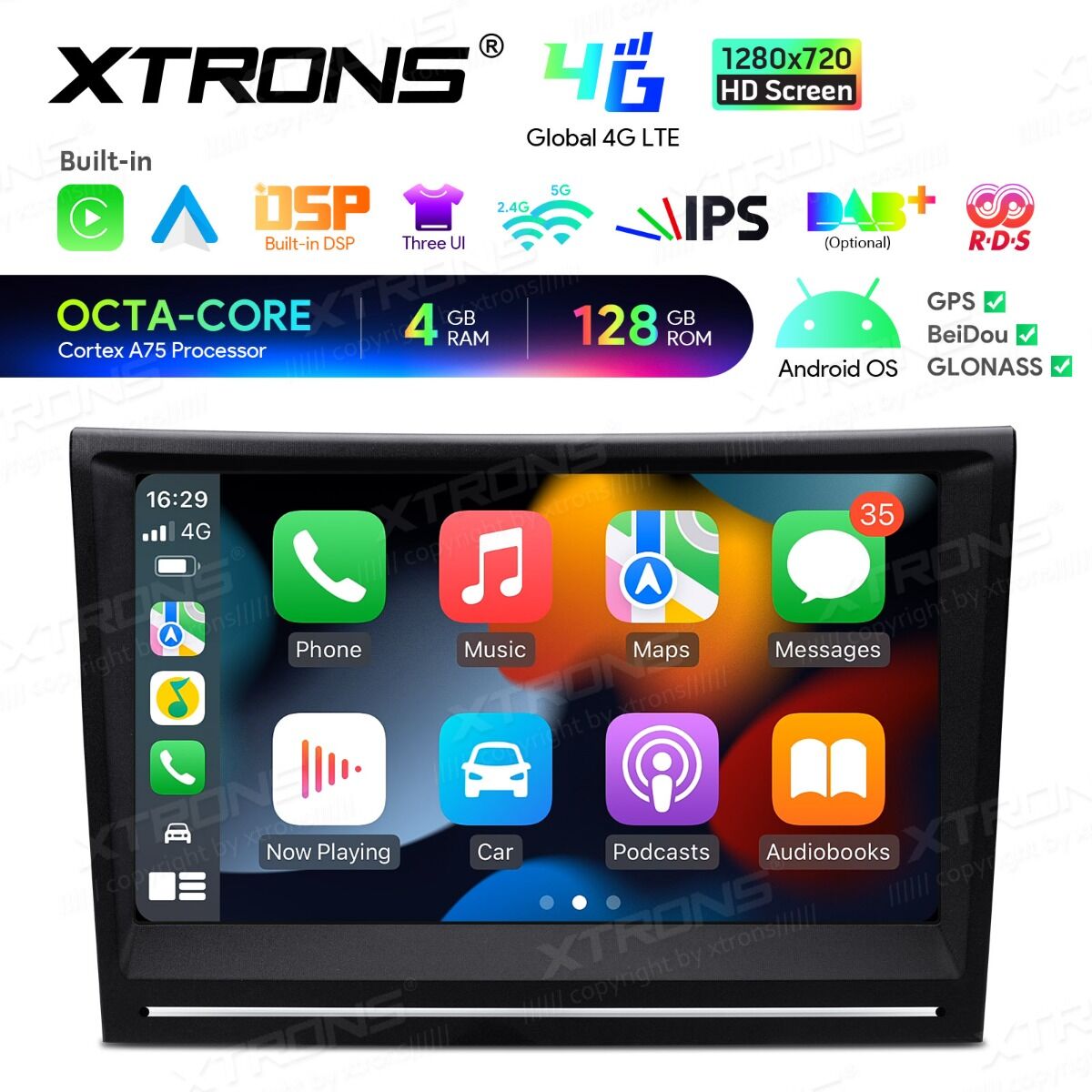 Porsche 911 /Cayman /Boxter 2005-2012 8" HD Android 14 Octacore  4/128 GB   Wireless CarPlay Android auto wifi bt GPS Radio IAH84CMPL