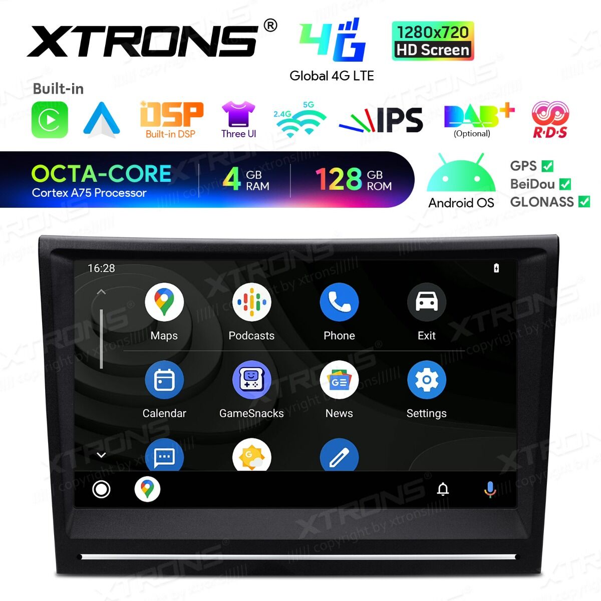 Porsche 911 /Cayman /Boxter 2005-2012 8" HD Android 14 Octacore  4/128 GB   Wireless CarPlay Android auto wifi bt GPS Radio IAH84CMPL