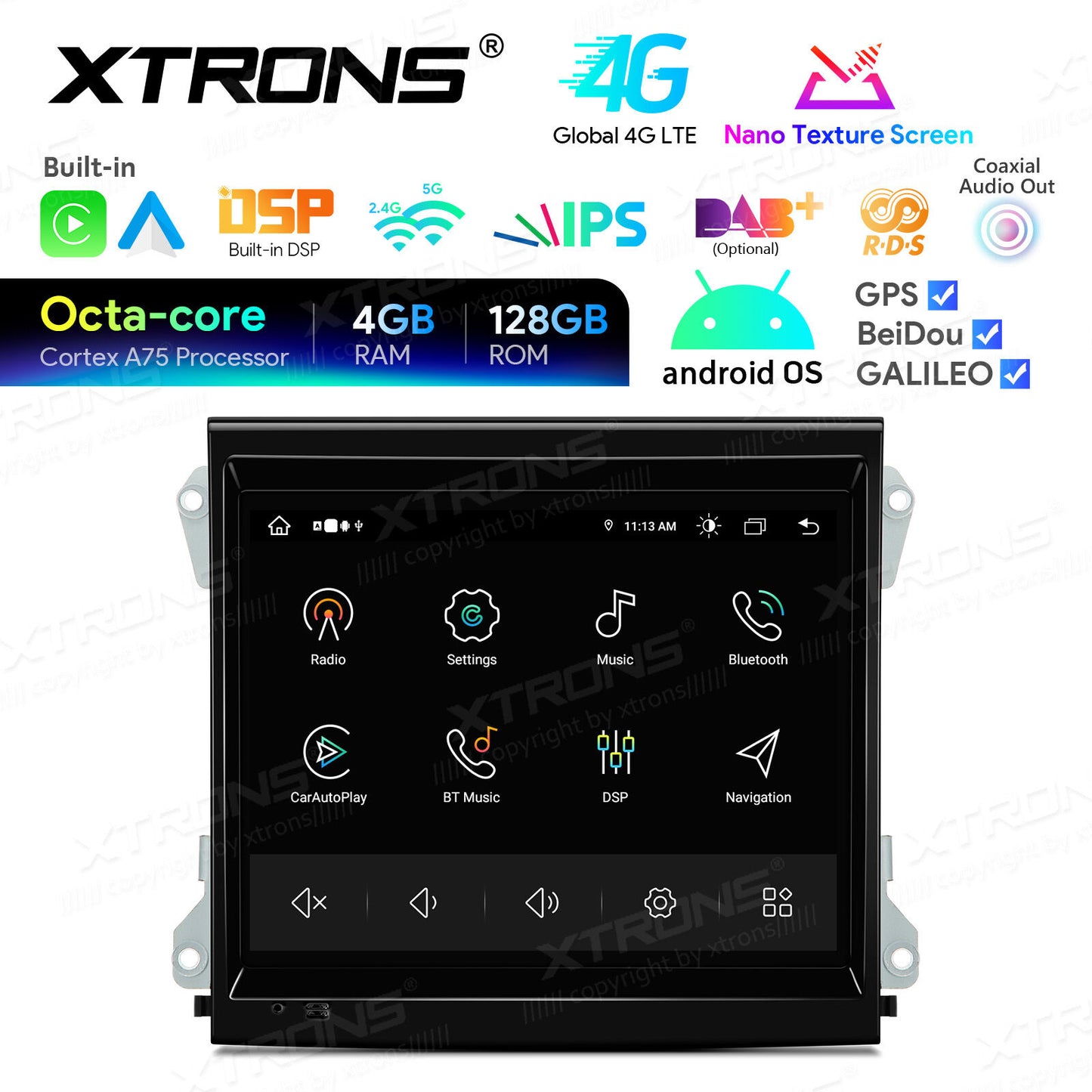 Porsche Cayenne 92A o E2 con sistema PCM 3.1 2010-2016  8,4" 4GB RAM 128 ROM Octacore Carplay / Android auto Wireless GPS WIFI BT IAH84KYPT