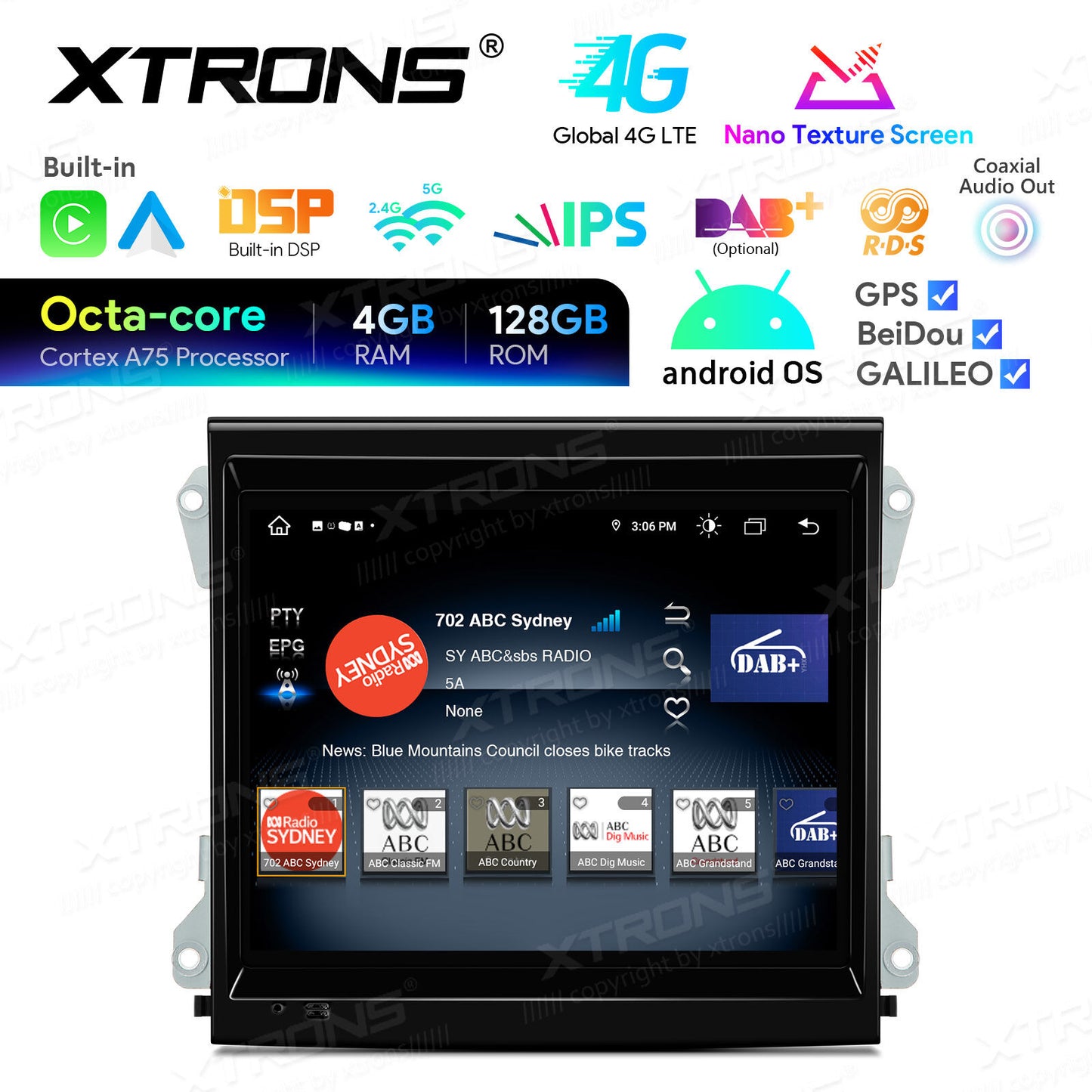 Porsche Cayenne 92A o E2 con sistema PCM 3.1 2010-2016  8,4" 4GB RAM 128 ROM Octacore Carplay / Android auto Wireless GPS WIFI BT IAH84KYPT