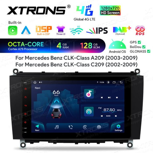 Autoradio Android da 8 pollici per Mercedes-Benz Classe CLK | Apple CarPlay e Android Auto | IAH84M209SL