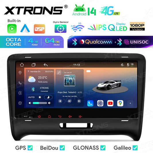 AUDI TT MK2 8J 2006 -2014 7" Android 14 Carplay Android auto wireless wifi bt gps 4g IM84TTAH