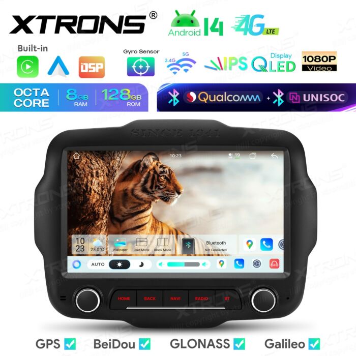 Autoradio Android da 9" per Jeep | Apple CarPlay e Android Auto wireless | IMH94RGJL
