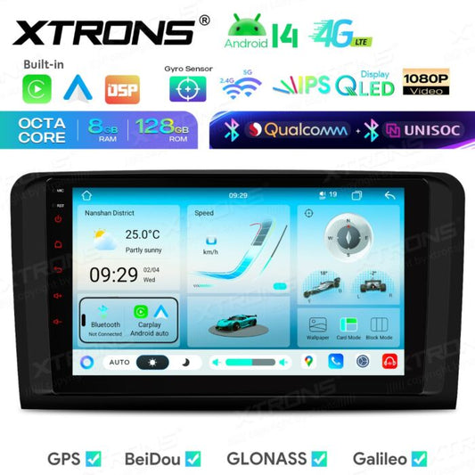 Autoradio Android da 9 pollici per Mercedes-Benz Classe ML/Classe GL | Apple CarPlay e Android Auto | IMHP94M164