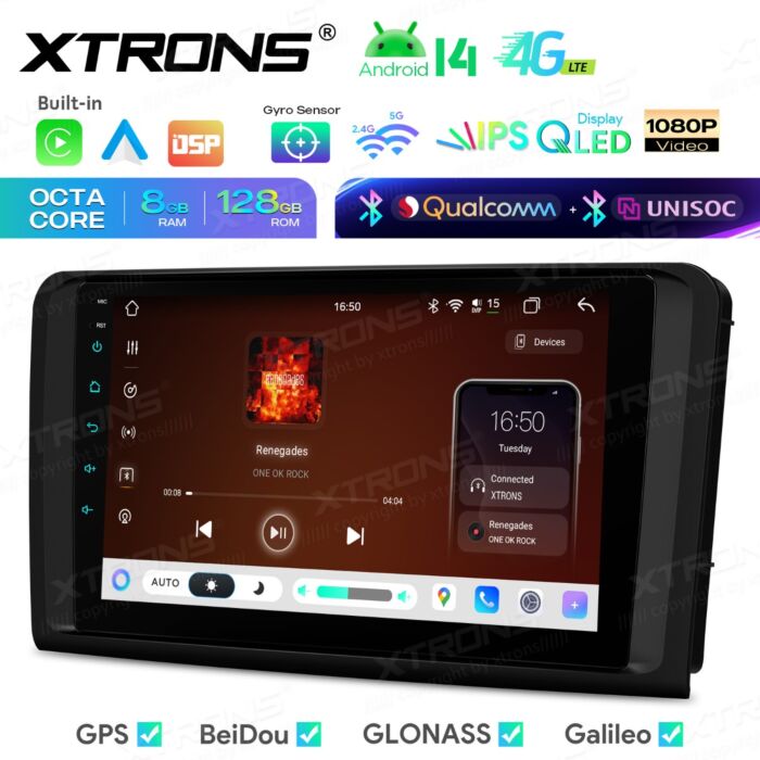 Autoradio Android da 9 pollici per Mercedes-Benz Classe ML/Classe GL | Apple CarPlay e Android Auto | IMHP94M164
