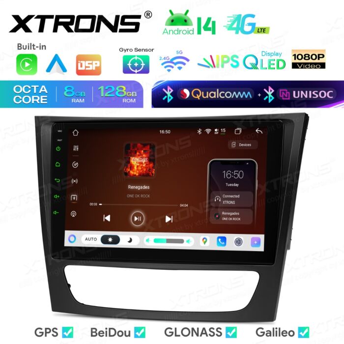 Autoradio Android da 9 pollici per Mercedes-Benz Classe E / Classe CLS | Apple CarPlay e Android Auto | IMHP94M211