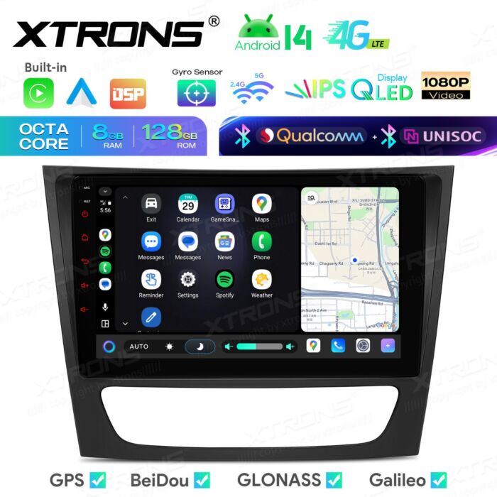 Autoradio Android da 9 pollici per Mercedes-Benz Classe E / Classe CLS | Apple CarPlay e Android Auto | IMHP94M211