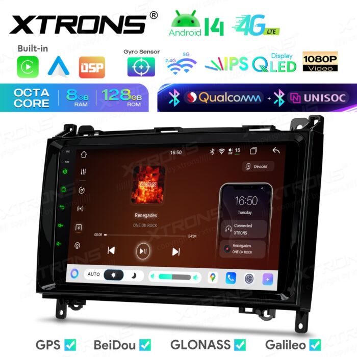 Autoradio Android da 9 pollici per Mercedes-Benz/Volkswagen Crafter | Apple CarPlay e Android Auto | IMHP94M245
