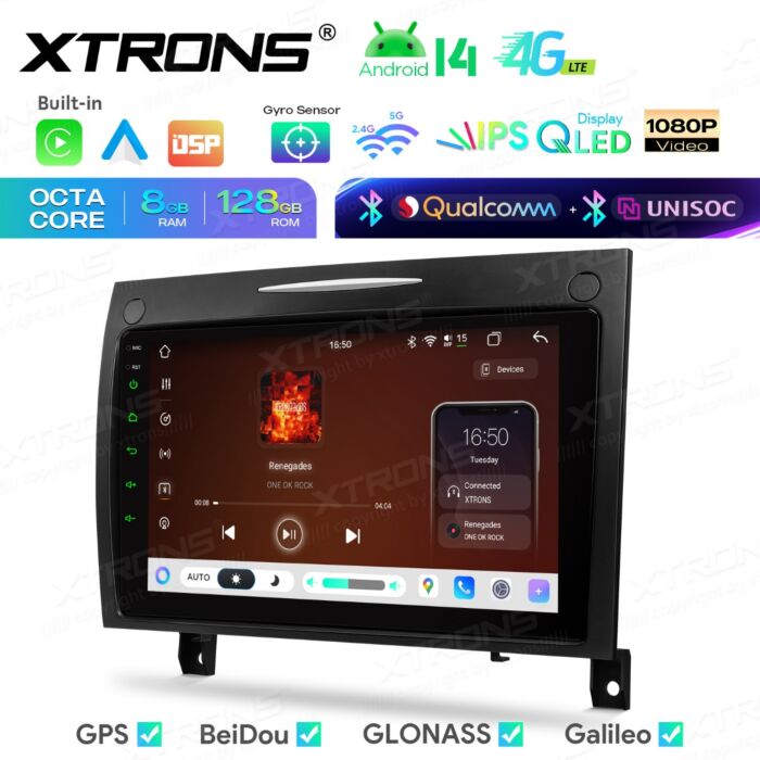 Autoradio Android da 9 pollici per Mercedes-Benz Classe SLK | Apple CarPlay e Android Auto | IMHP94M350