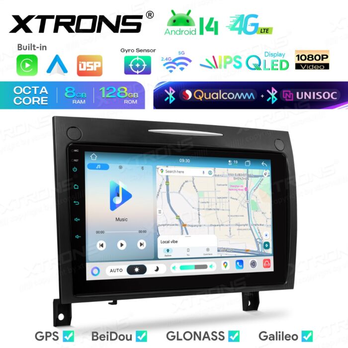 Autoradio Android da 9 pollici per Mercedes-Benz Classe SLK | Apple CarPlay e Android Auto | IMHP94M350