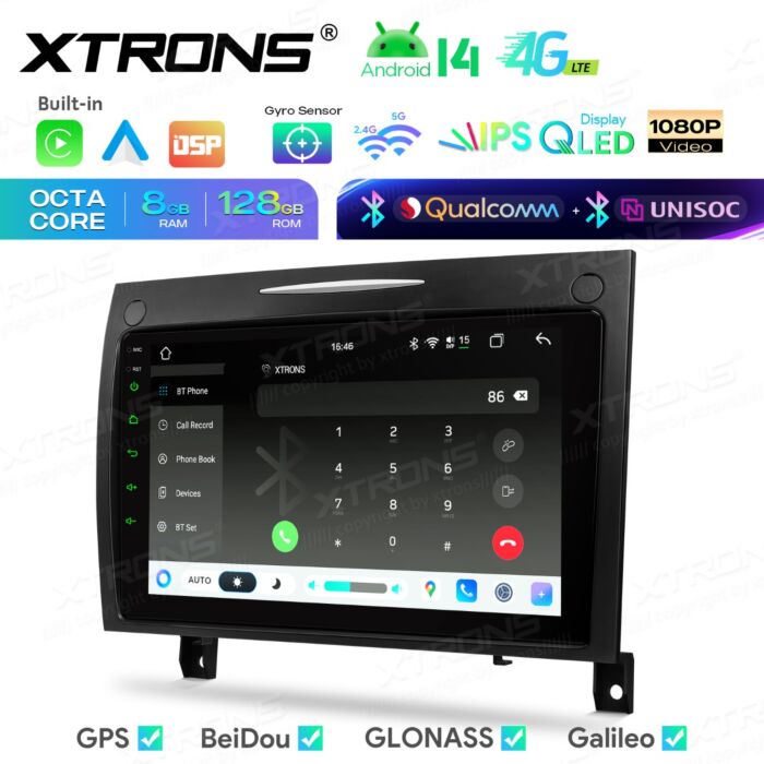 Autoradio Android da 9 pollici per Mercedes-Benz Classe SLK | Apple CarPlay e Android Auto | IMHP94M350