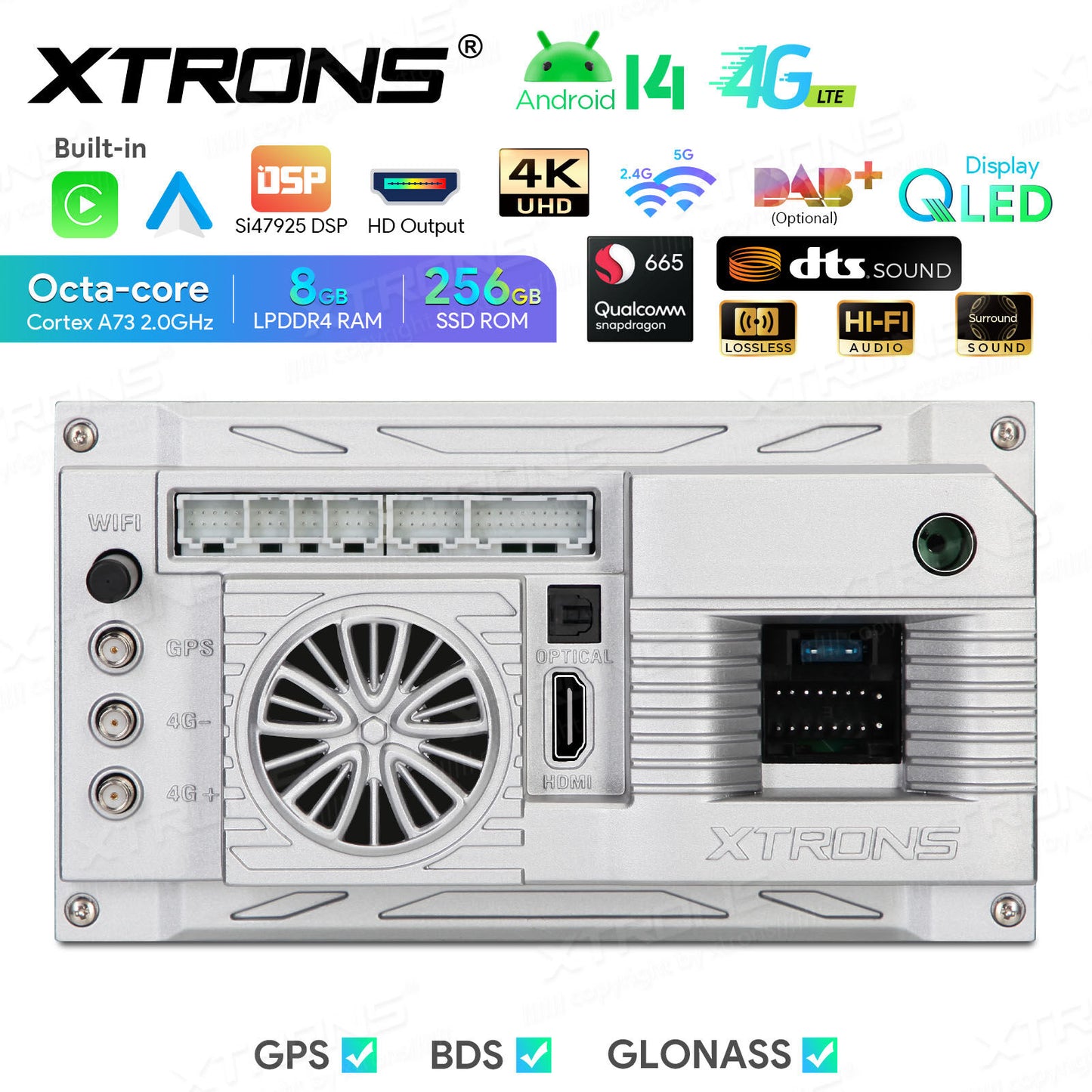Autoradio Android da 8 pollici per Mercedes-Benz | Apple CarPlay e Android Auto | IQP94M164P