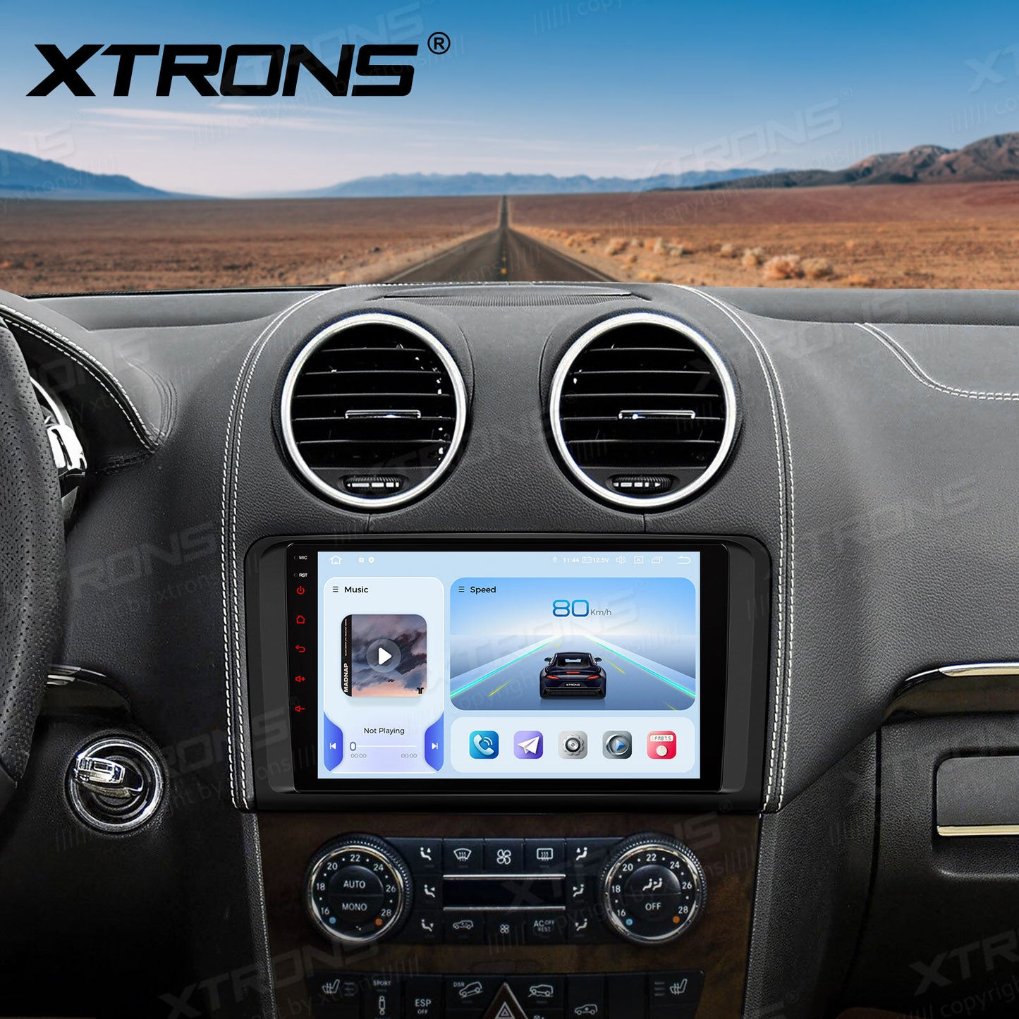 Autoradio Android da 8 pollici per Mercedes-Benz | Apple CarPlay e Android Auto | IQP94M164P