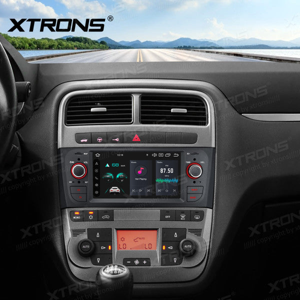Fiat Grande Punto 2007-2012 6,1"  Android 14 CarPlay Android Auto Radio RDS WIFI GPS BT PX64PTFLGS