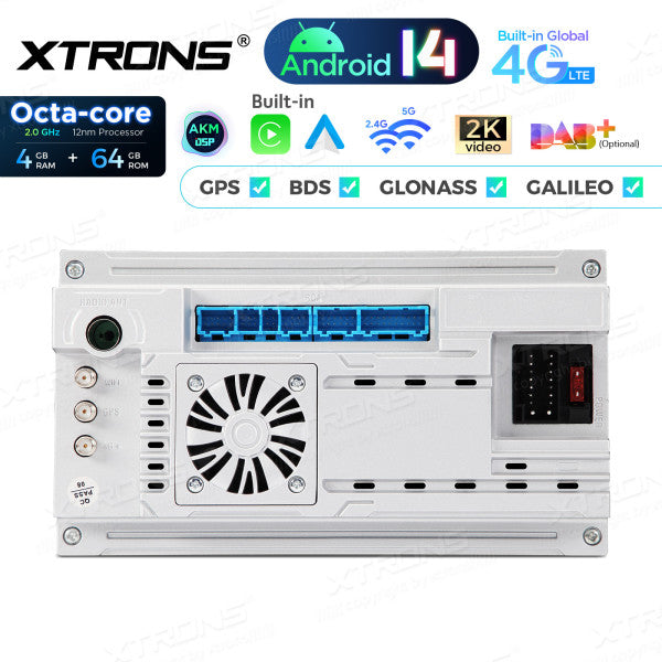 BMW E46 M3/ Rover 75/ MG ZT 7" Android 14 4/64gb octacore Car Radio DVD Player 4G DSP CarPlay Android Auto wireless  PX7446BL