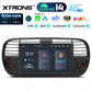 FIAT 500 2007-2015 7" Android 14 Octa-core 4+64GB  Multimedia Player  Radio DSP 4G CarPlay Android auto wireless PX7450FBL