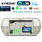 FIAT 500 2007-2015 7" Android 14 Octa-core 4+64GB  Multimedia Player  Radio DSP 4G CarPlay Android auto wireless PX7450FCL