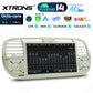 FIAT 500 2007-2015 7" Android 14 Octa-core 4+64GB  Multimedia Player  Radio DSP 4G CarPlay Android auto wireless PX7450FCL