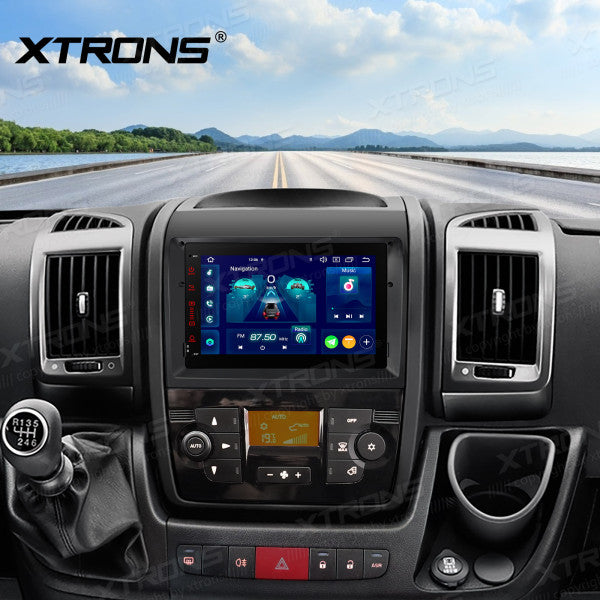 Fiat Ducato Android 14  7" 4+64 GB  Octacore Carplay Android Auto wireless Wifi  4G DSP PX74DTFLGS