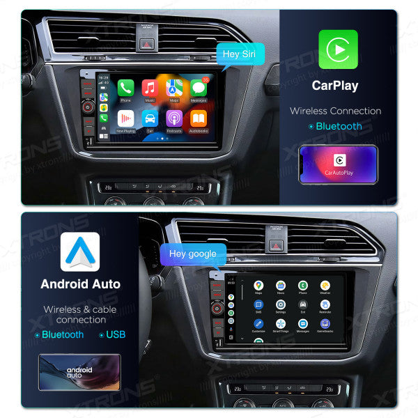 Volkswagen | Android 14 | Octa Core | 4GB RAM / 64GB ROM | Carplay Android auto wireless  4G LTE RDS USB | PX94MTNVGS