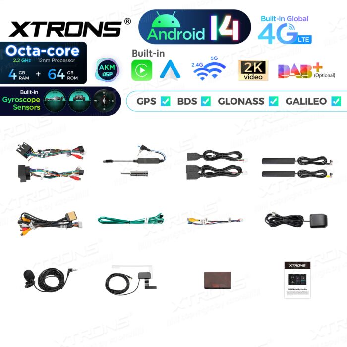 Autoradio Android da 10,1" per Mercedes-Benz Viano Vito W639 | Apple CarPlay e Android Auto | PXP14M639GDAB