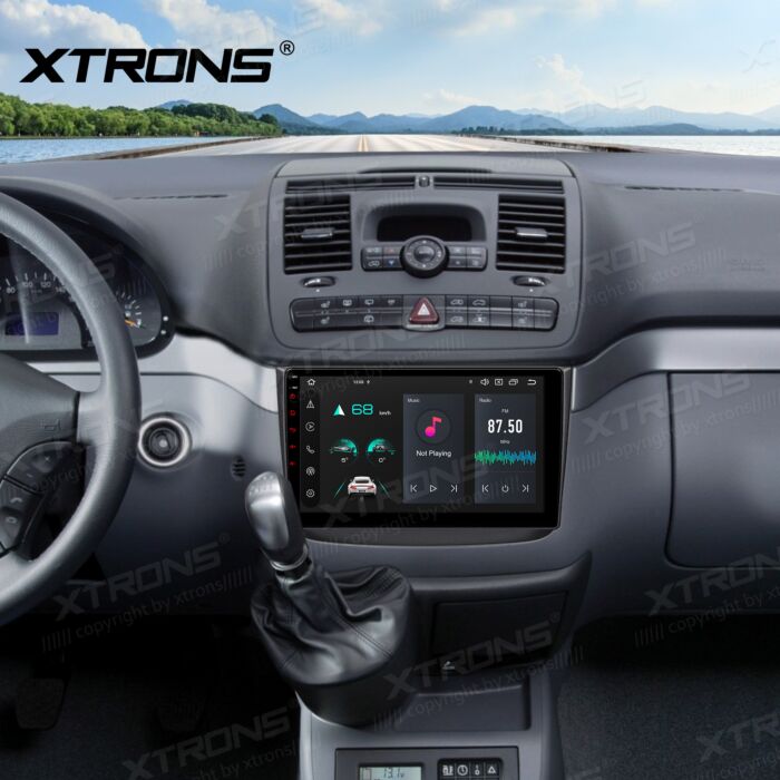 Autoradio Android da 10,1" per Mercedes-Benz Viano Vito W639 | Apple CarPlay e Android Auto | PXP14M639GDAB
