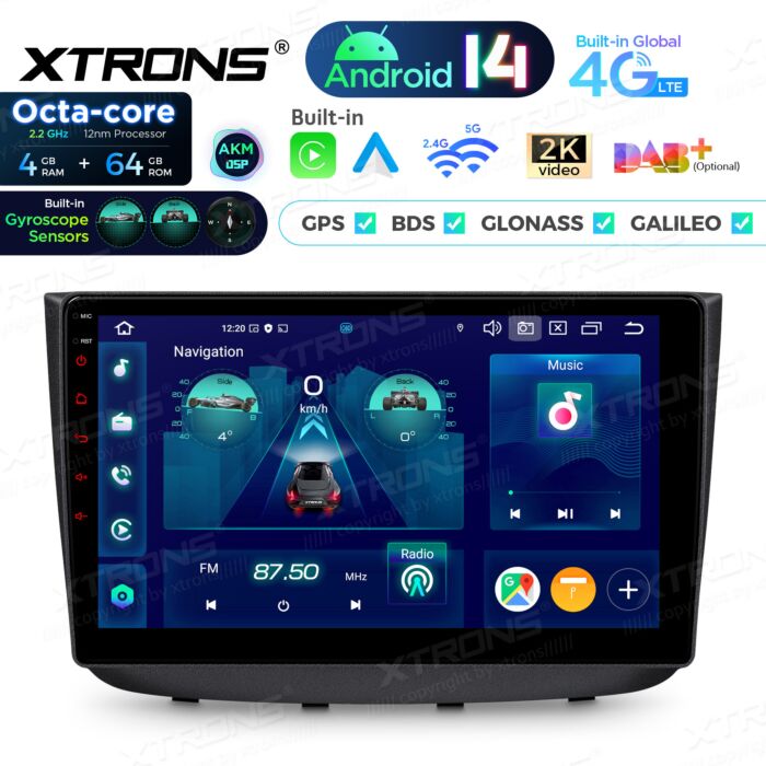 Autoradio Android da 10,1" per Mercedes-Benz Viano Vito W639 | Apple CarPlay e Android Auto | PXP14M639GDAB