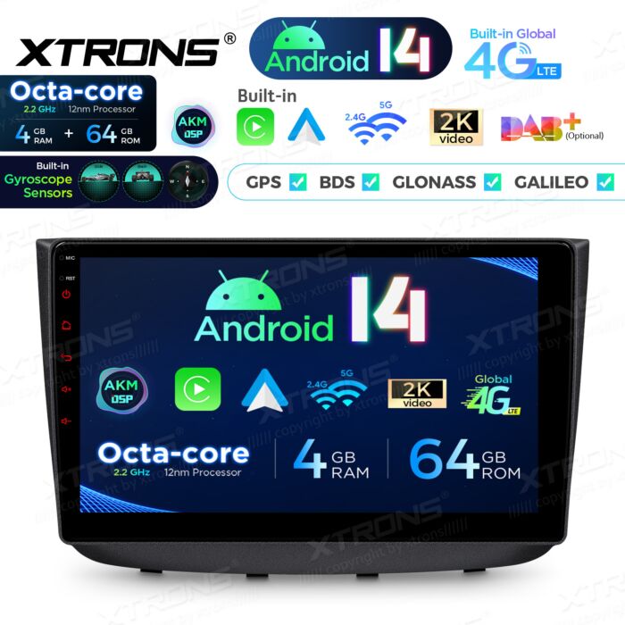 Autoradio Android da 10,1" per Mercedes-Benz Viano Vito W639 | Apple CarPlay e Android Auto | PXP14M639GDAB