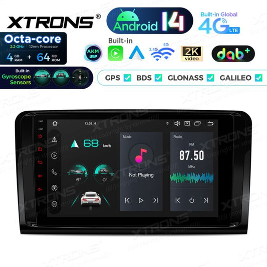 Autoradio Android da 9 pollici per Mercedes-Benz | Apple CarPlay e Android Auto | PXP94M164GDAB