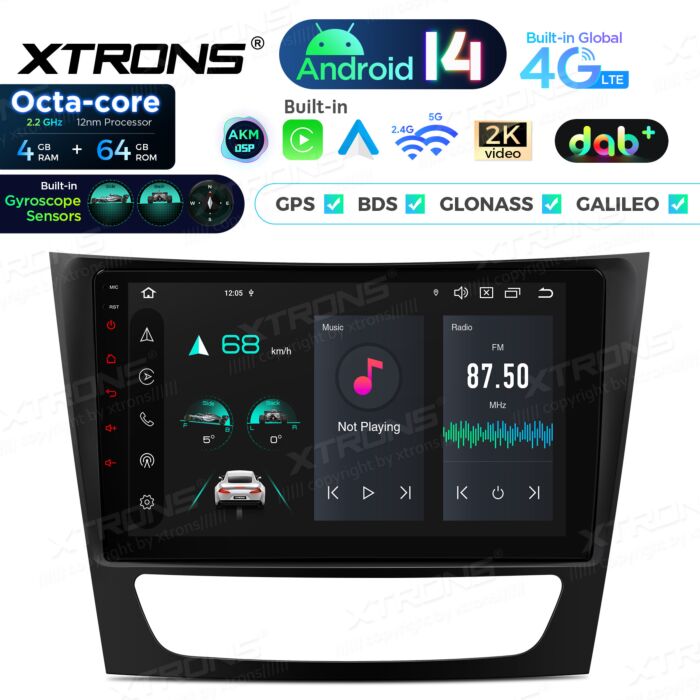 Autoradio Android da 9 pollici per Mercedes-Benz | Apple CarPlay e Android Auto | PXP94M211GDAB