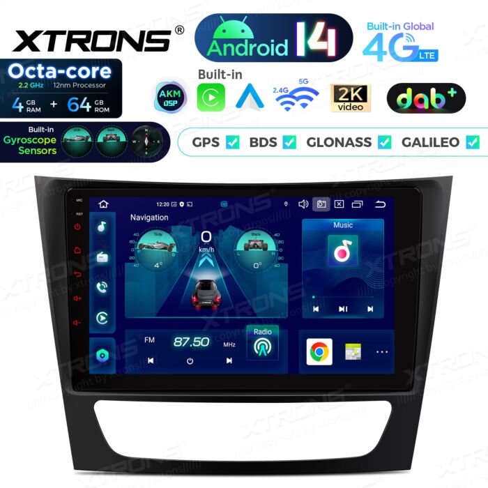 Autoradio Android da 9 pollici per Mercedes-Benz | Apple CarPlay e Android Auto | PXP94M211GDAB