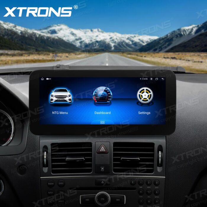 Autoradio Android da 10,25" per Mercedes-Benz Classe CLS | Apple CarPlay e Android Auto | QAMS1440M12CLS