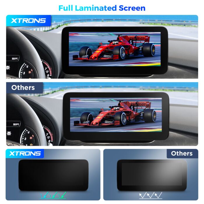 Autoradio Android da 10,25" per Mercedes-Benz Classe B | Apple CarPlay e Android Auto | QAMS1445M12BL