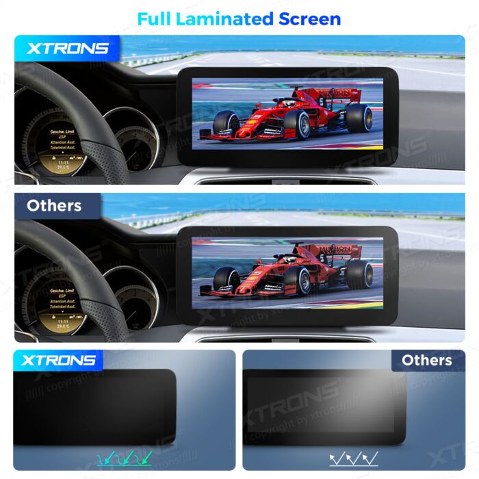 Autoradio Android da 10,25" per Mercedes-Benz Classe C | Apple CarPlay e Android Auto | QAMS1445M12C45L