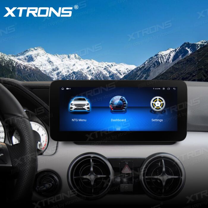 Autoradio Android da 10,25" per Mercedes-Benz Classe GLK | Apple CarPlay e Android Auto | QAMS1445M12GLK45L