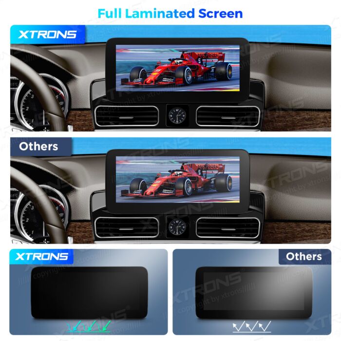 Autoradio Android da 10,25" per Mercedes-Benz Classe ML e Classe GL | Apple CarPlay e Android Auto | QAMS1445M12ML45